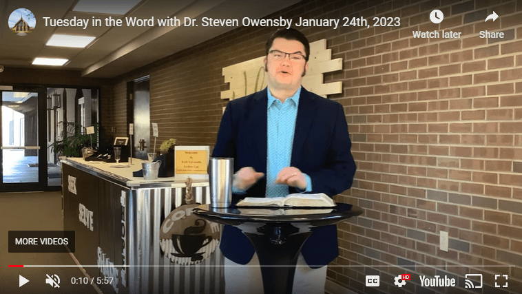 Tuesday In the Word: Romans&nbsp;12:17-21