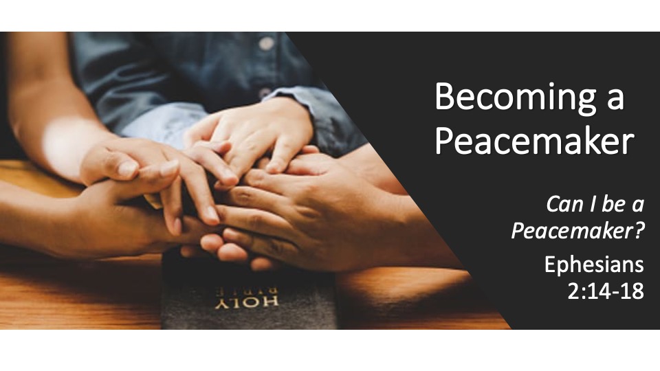 Message Monday: Can I Be A&nbsp;Peacemaker?