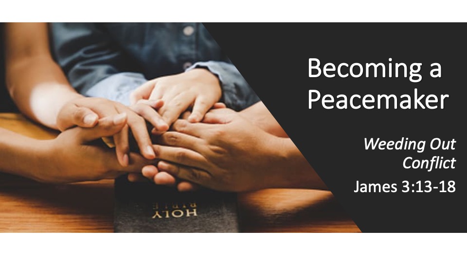 Message Monday: Weeding Selfishness Out of&nbsp;Conflict